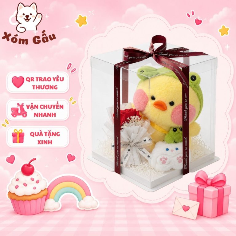 Set quà gấu vịt: Vũ khí bí mật khiến crush cười tít mắt cả ngày
