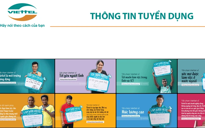 Viettel tuyển dụng: Cơ hội xịn cho các bạn mới ra trường ơi!