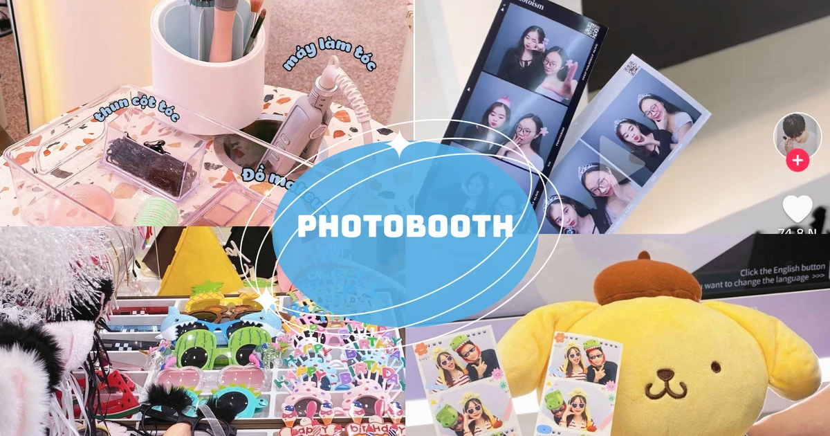 Gen Z "phát cuồng" phối phụ kiện đu trend chụp Photobooth, tha hồ sở hữu bộ ảnh cực phẩm