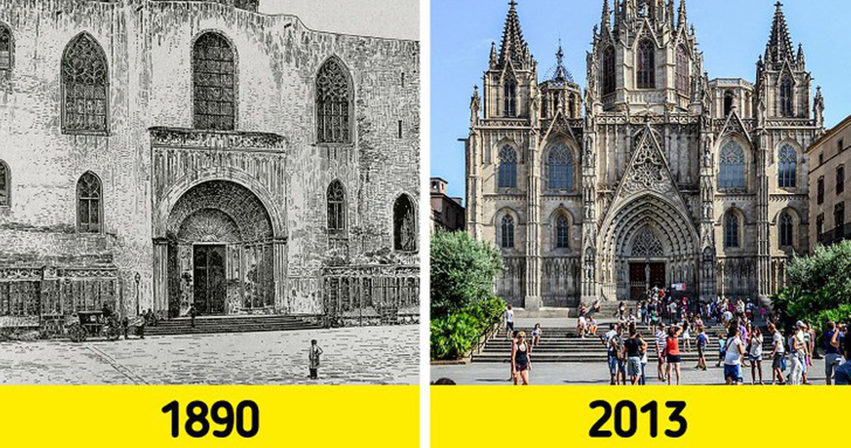 Thời gian mạnh như nào? 10 bức ảnh before - after này sẽ khiến bạn phải "ơ kìa"