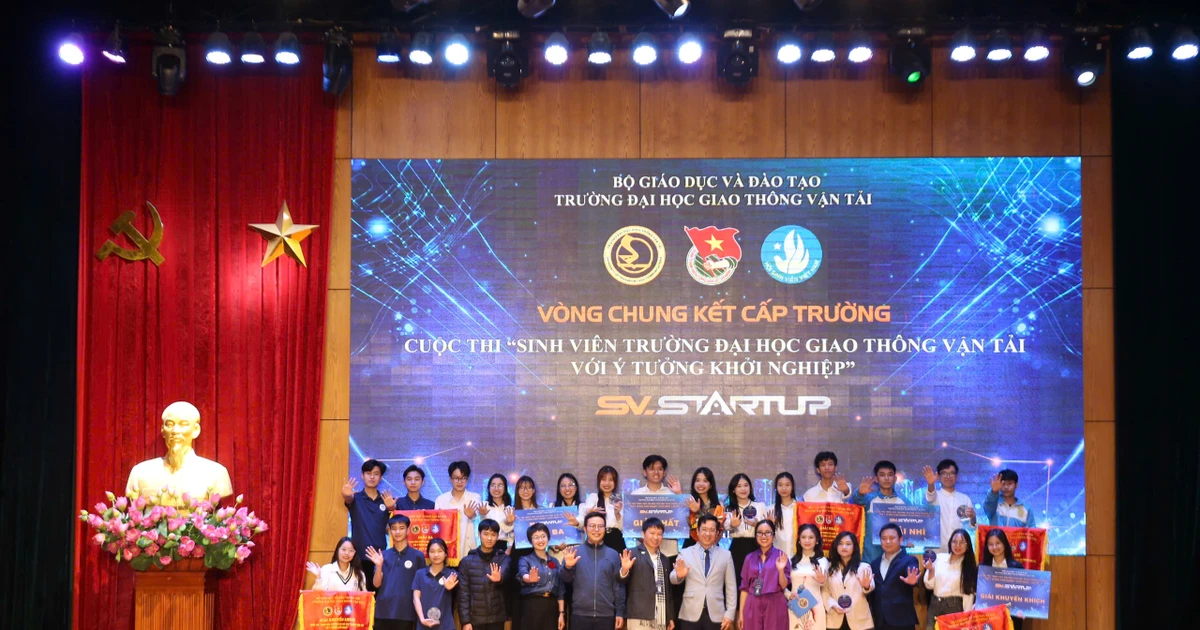 Chung kết cuộc thi 'Sinh viên Trường Đại học Giao thông Vận tải với ý tưởng khởi nghiệp' lần thứ IV: Gen Z chơi lớn với những ý tưởng "đỉnh của chóp"