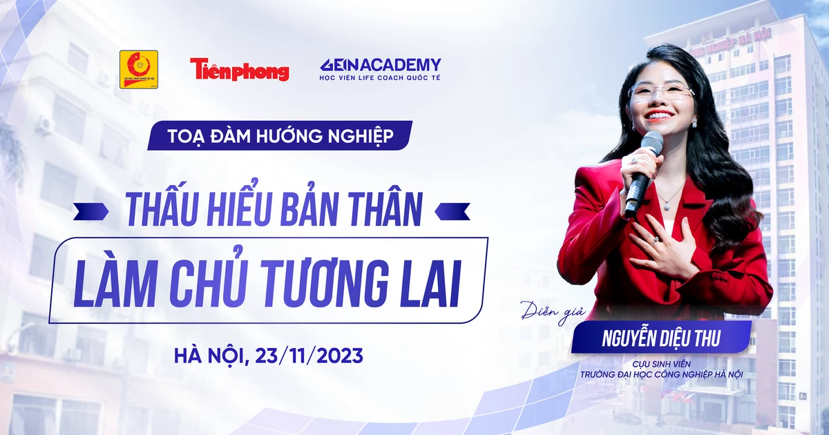 Cựu sinh viên thành CEO về trường cũ 'thả thính' kiến thức cho đàn em, hứa giúp cả ngàn bạn trẻ hiểu mình hơn