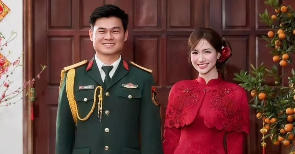 Gia thế chồng quân nhân mới được Hòa Minzy công khai gây bão MXH