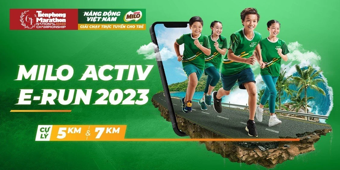 MILO Activ E-RUN comeback rồi nè - Giải chạy online cho các bé cả nước đã chính thức khởi động! ‍♂️✨