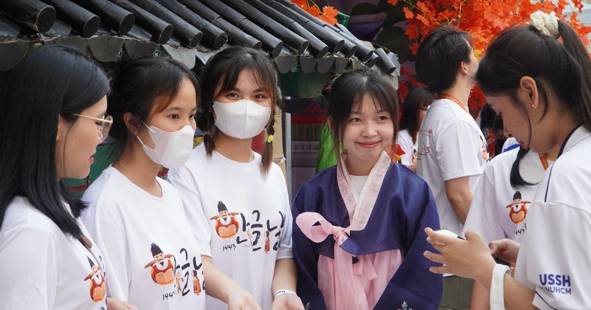 Sinh viên nhiều trường đại học phía Nam cùng nhau quẩy tại 'Lễ hội Chữ Hàn 2024'