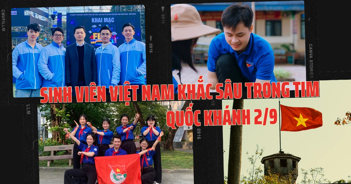 Sinh viên Việt Nam khắc sâu trong tim Quốc khánh 2/9