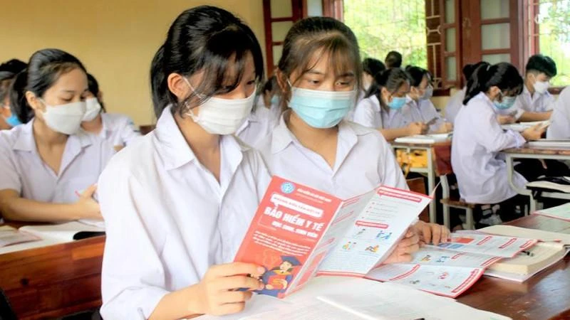 Cả nước có 5 tỉnh đạt 100% học sinh, sinh viên tham gia Bảo hiểm y tế rồi nè!