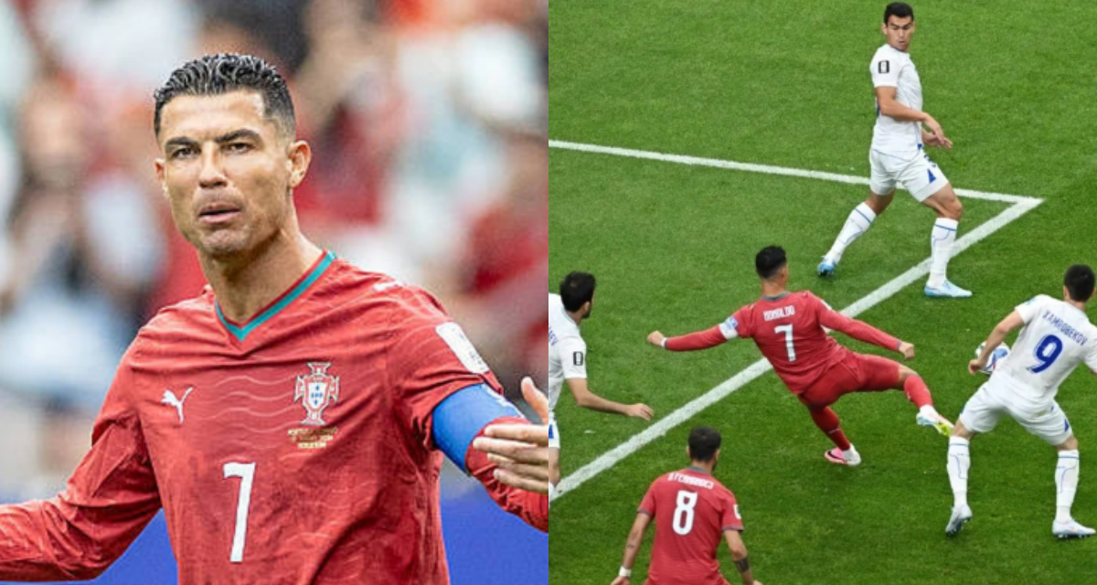 Ronaldo 'xịn' trở lại: Cú đúp vào lưới Uzbekistan phá luôn kỷ lục World Cup chưa ai làm được ⚽
