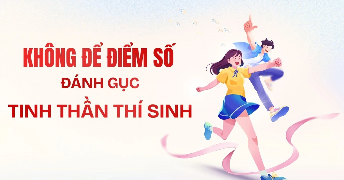 Đừng để điểm thi "knock out" tinh thần các bạn trẻ nhé!