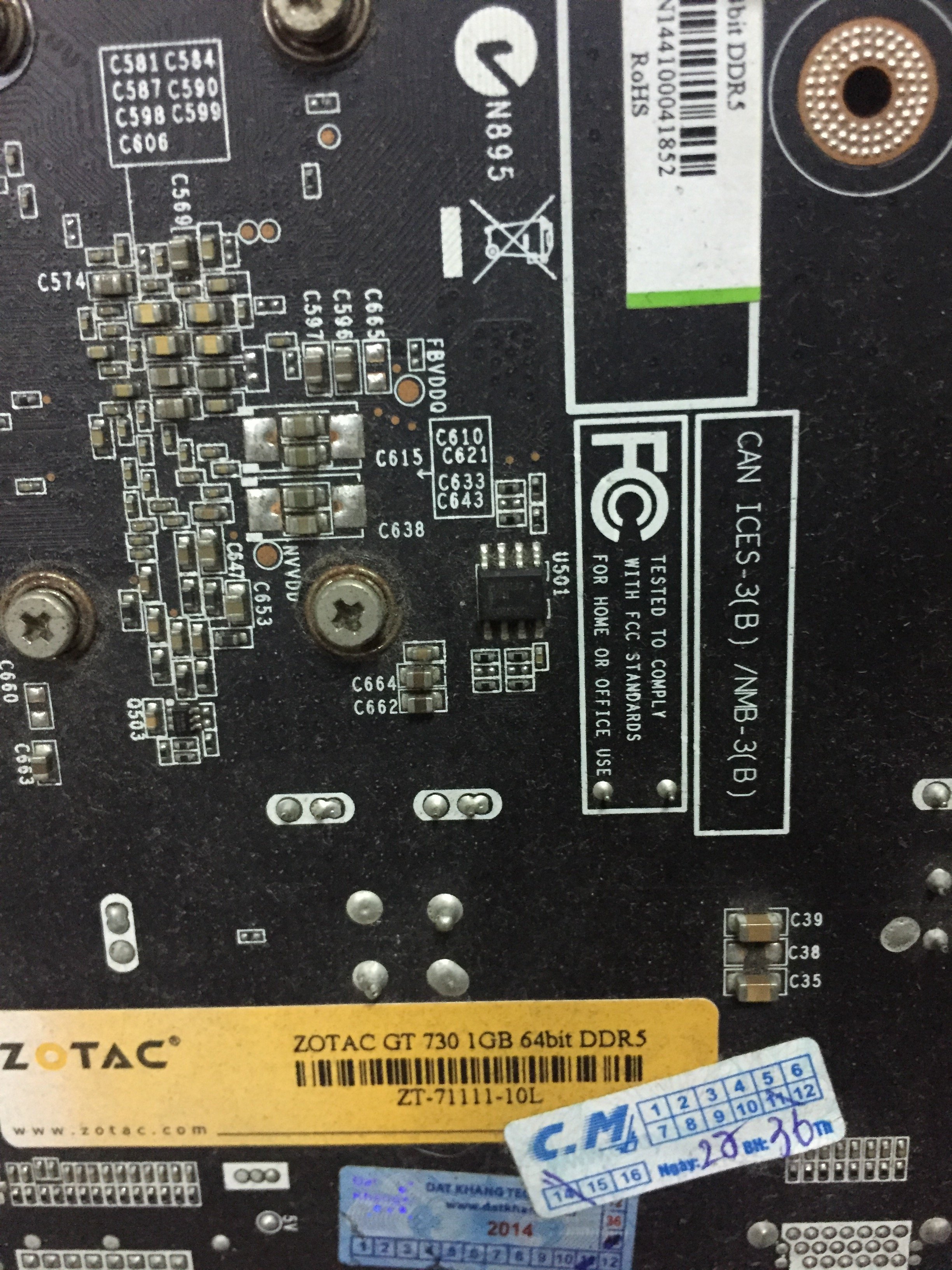 Card Zotac bị cháy, bảo hành ở đâu cho chuẩn nhỉ?