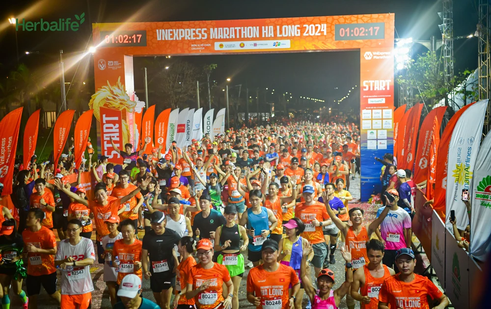 Herbalife Việt Nam đồng hành cùng VnExpress Marathon Hạ Long 2024 - Chạy vì sức khỏe và cộng đồng