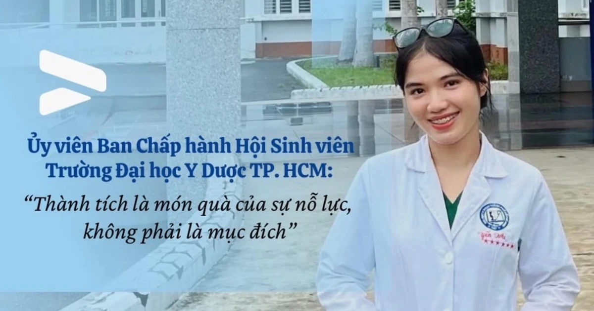 Nữ sinh Y Dược TP.HCM: Thành tích chỉ là phần thưởng cho sự nỗ lực, không phải mục tiêu cuối cùng