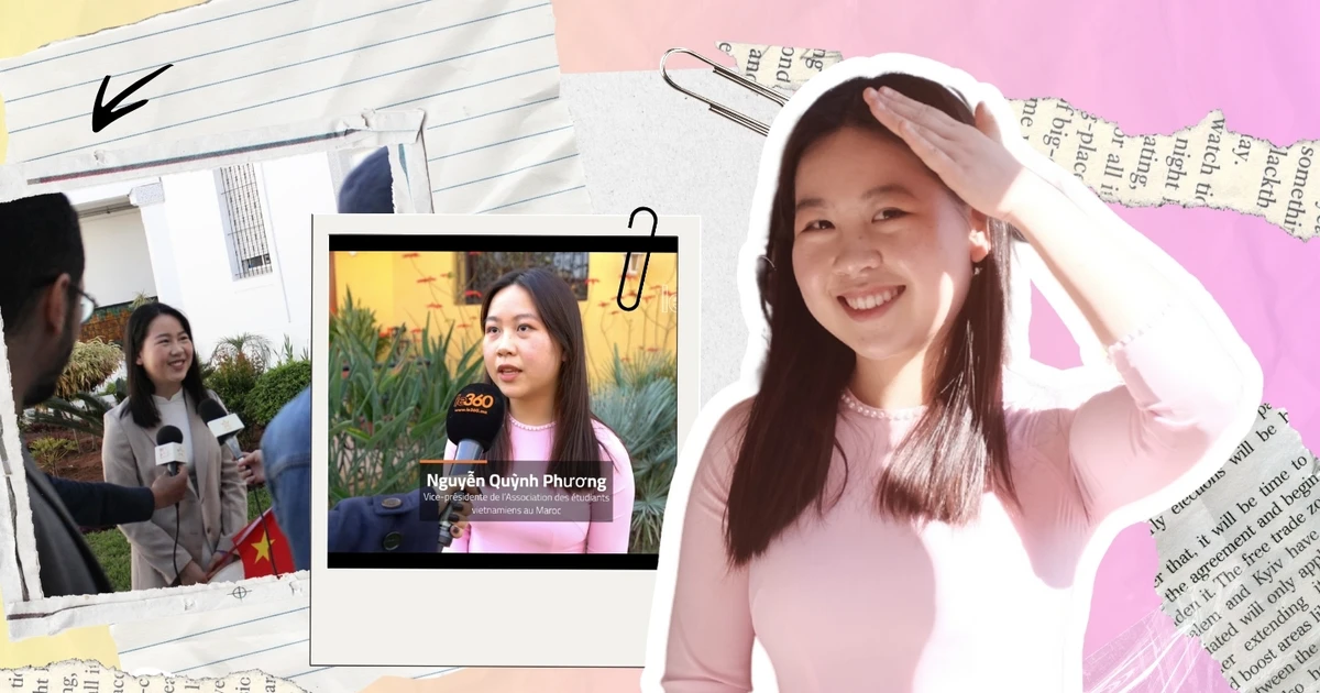 Nữ sinh Việt tại Ma-rốc giới thiệu Tết cổ truyền trên báo tiếng Ả Rập – flex skills ngoại ngữ đỉnh của chóp ✨