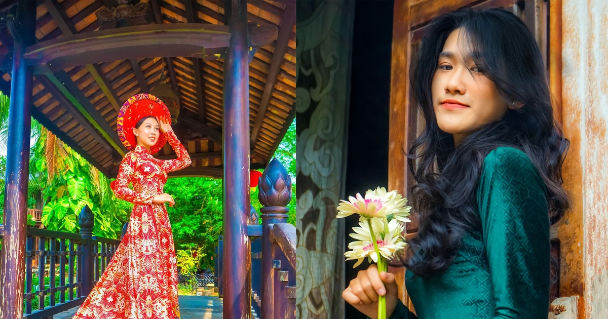 Giới trẻ Sài Gòn phô diễn áo dài thướt tha cực xinh trong Tuần lễ Áo dài TP. HCM