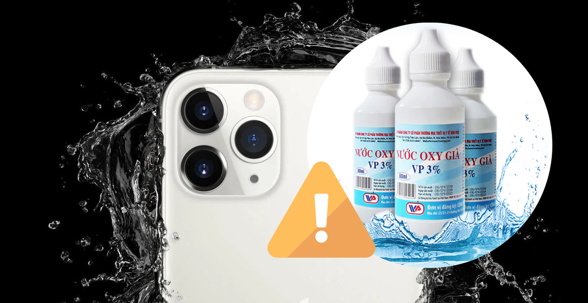 Dù bị đồn "bẩn hơn bồn cầu", Apple vẫn cấm dùng oxy già lau iPhone nhé các bạn!