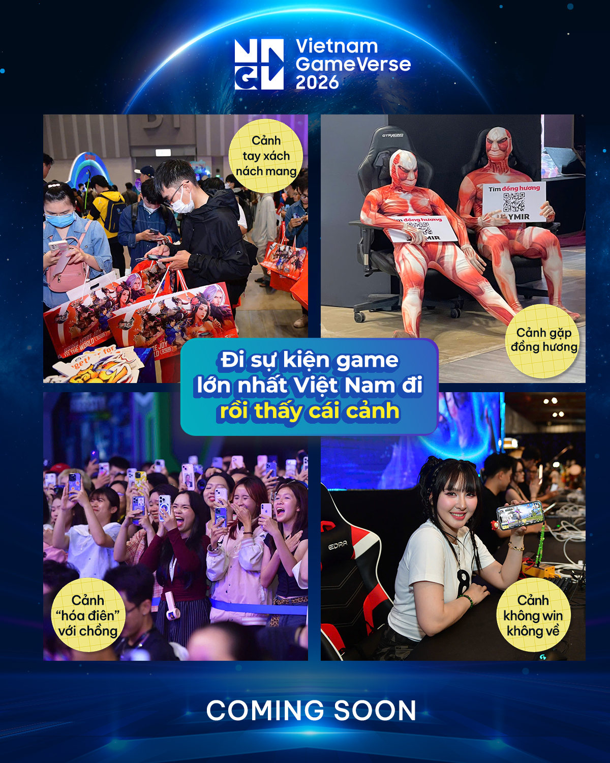 Vietnam GameVerse 2026 chính thức khởi động: Ngành game Việt đặt mục tiêu "go global", hướng tới 60.000 lượt người tham dự