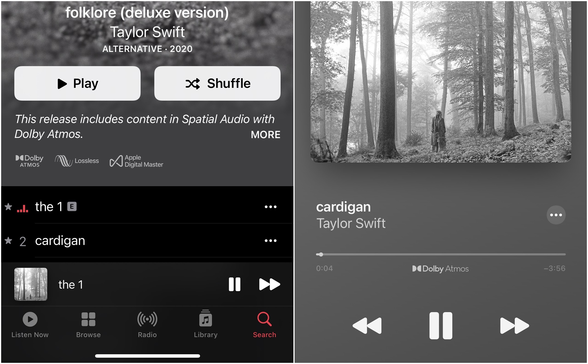 Nghe thử âm thanh Spatial Audio qua album Folklore của Taylor Swift trên Apple Music – Trải nghiệm đỉnh của chóp luôn! ✨