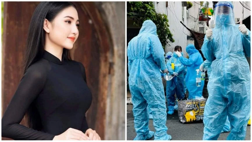 Nữ sinh quê Phú Yên nhiệt huyết làm tình nguyện viên chống dịch nơi tuyến đầu