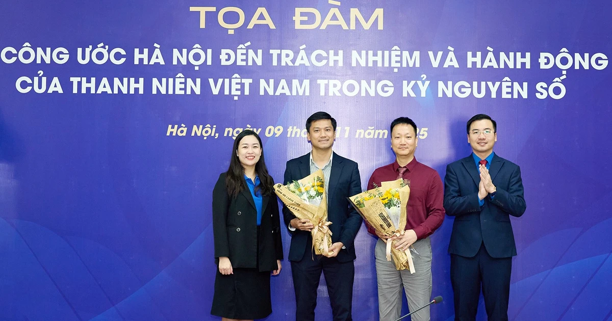 Gen Z "lên đồ" bảo vệ không gian mạng: Từ Công ước Hà Nội đến bản lĩnh công dân số