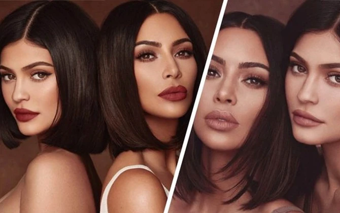 Kylie Jenner chị chị em em với Kim Kardashian tung bộ son mới đỉnh của chóp ✨