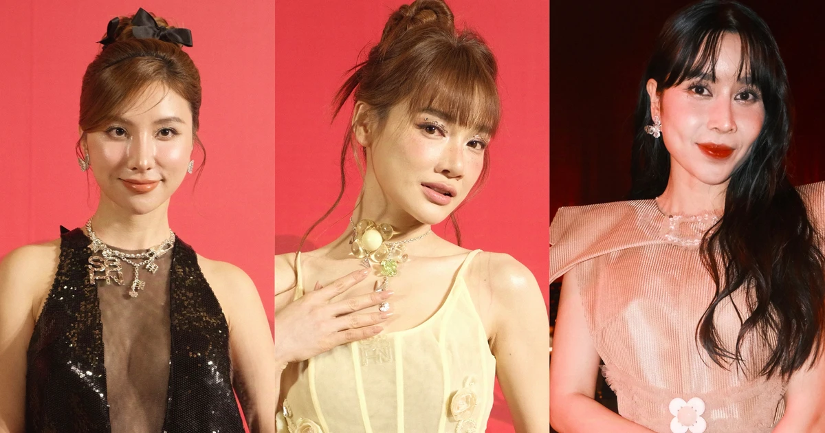 Vắng bóng Trường Giang, Nhã Phương diện outfit quyến rũ "đọ sắc" với Lưu Hương Giang và Hạnh Sino