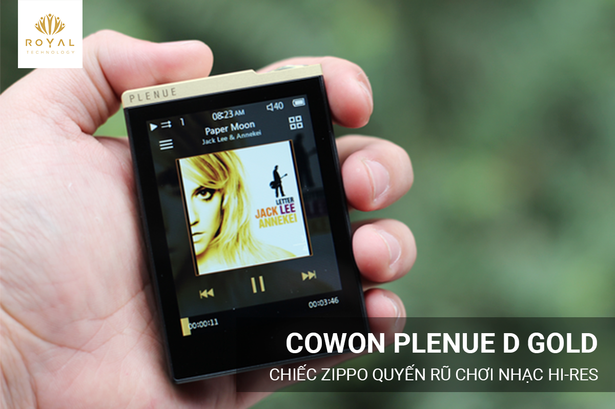 Chiếc Zippo "ma thuật" chơi nhạc Hi-Res nghe phát mê luôn