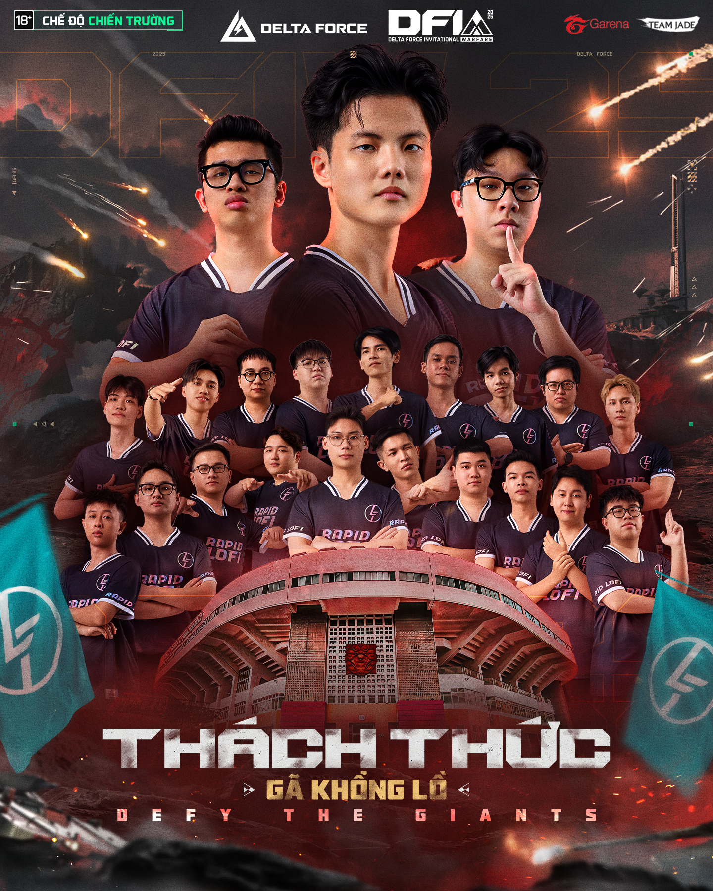 Rapid Lofi "chơi lớn" đấu 7 ông trùm quốc tế, giành 5,2 tỷ ngay tại Hà Nội