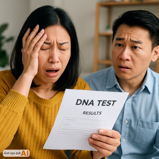 Cú sốc kiểu "trời ơi đất hỡi" từ test DNA khiến vợ chồng ngã ngửa không đỡ nổi