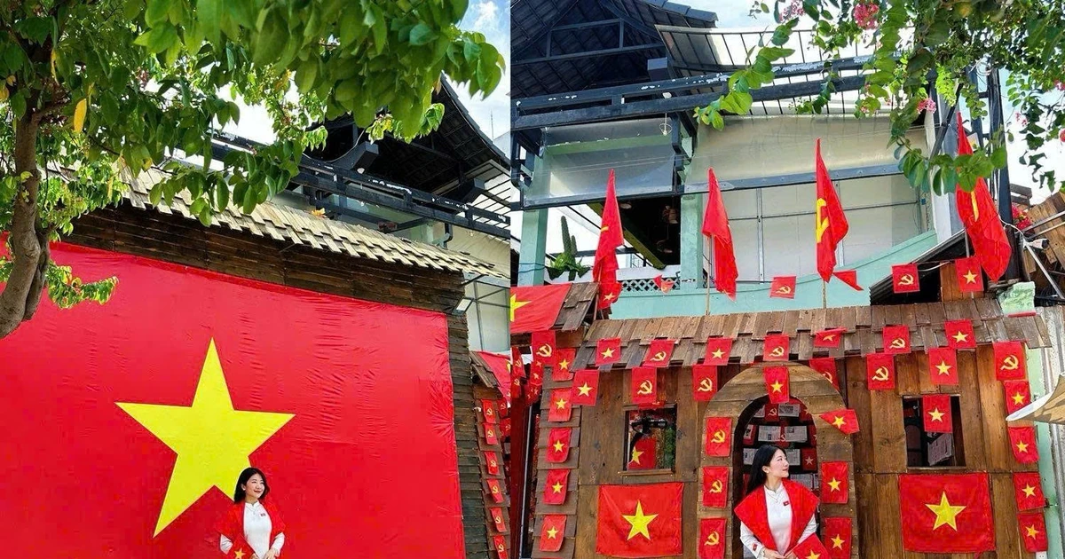 Trào lưu 'Cafe yêu nước' ở Sài Gòn mừng Quốc khánh - Gen Z check-in xịn sò đón 2/9