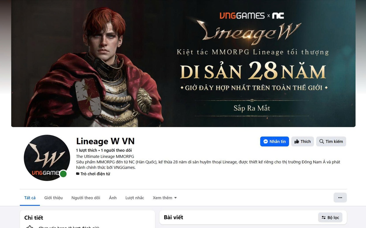 Bom tấn Lineage W chuẩn bị cập bến Việt Nam, game thủ sắp "cháy túi" rồi nè!