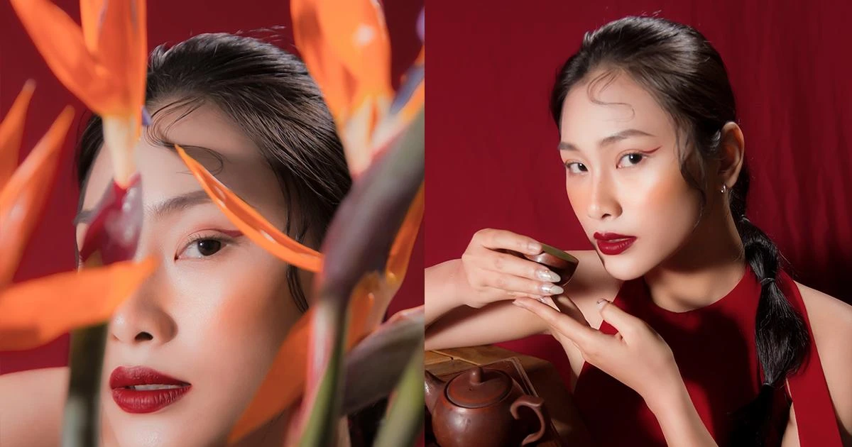 Nữ sinh Điện lực "thả thính" cực mạnh với bộ ảnh Tết "Khởi sắc", visual ngất ngây làm dân tình phải xuýt xoa