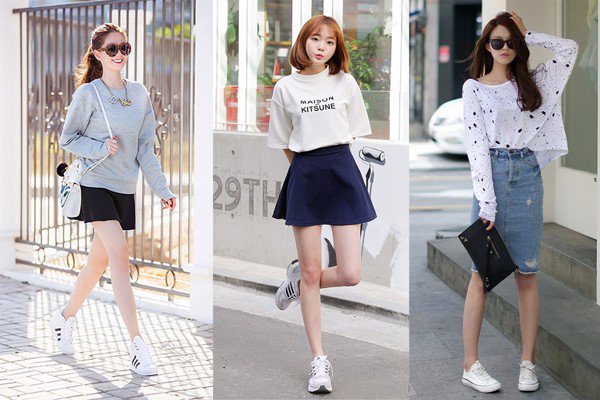 Cách phối đồ với giày sneaker siêu xịn cho nàng 2024