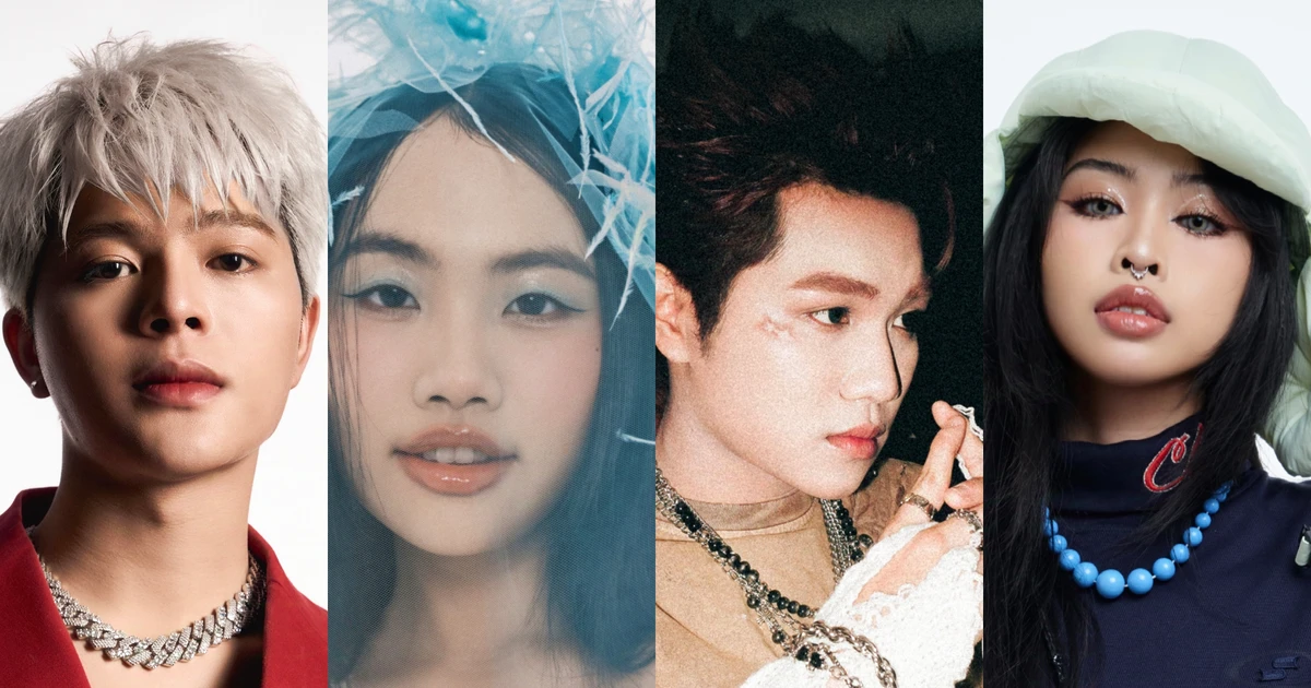 Bốn gương mặt gen Z tài năng của V-pop bùng nổ với 'theme song' của 'Làn sóng Xanh 2024'