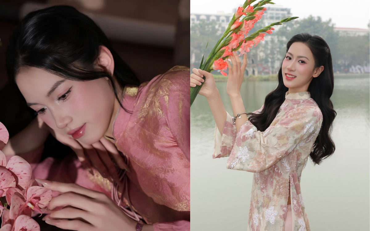Chị đẹp bóng chuyền Việt diện áo dài đón Tết Bính Ngọ, visual đỉnh quá trời đỉnh! ✨