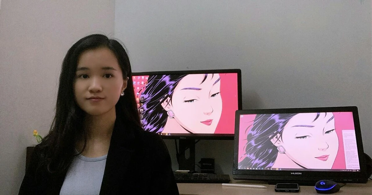 Nữ họa sĩ 9x tạo dấu ấn riêng với tranh minh họa phong cách Retro siêu chill