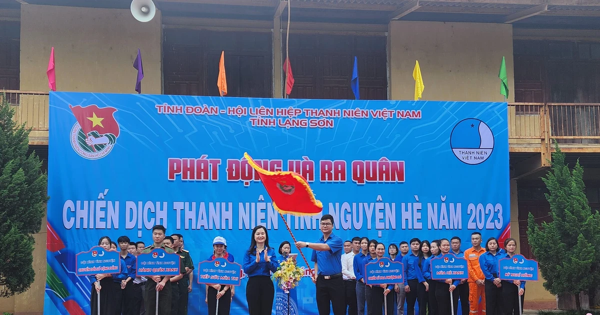 Thanh niên Lạng Sơn lên đồ với 6 đội hình xung kích trong mùa hè tình nguyện 2023