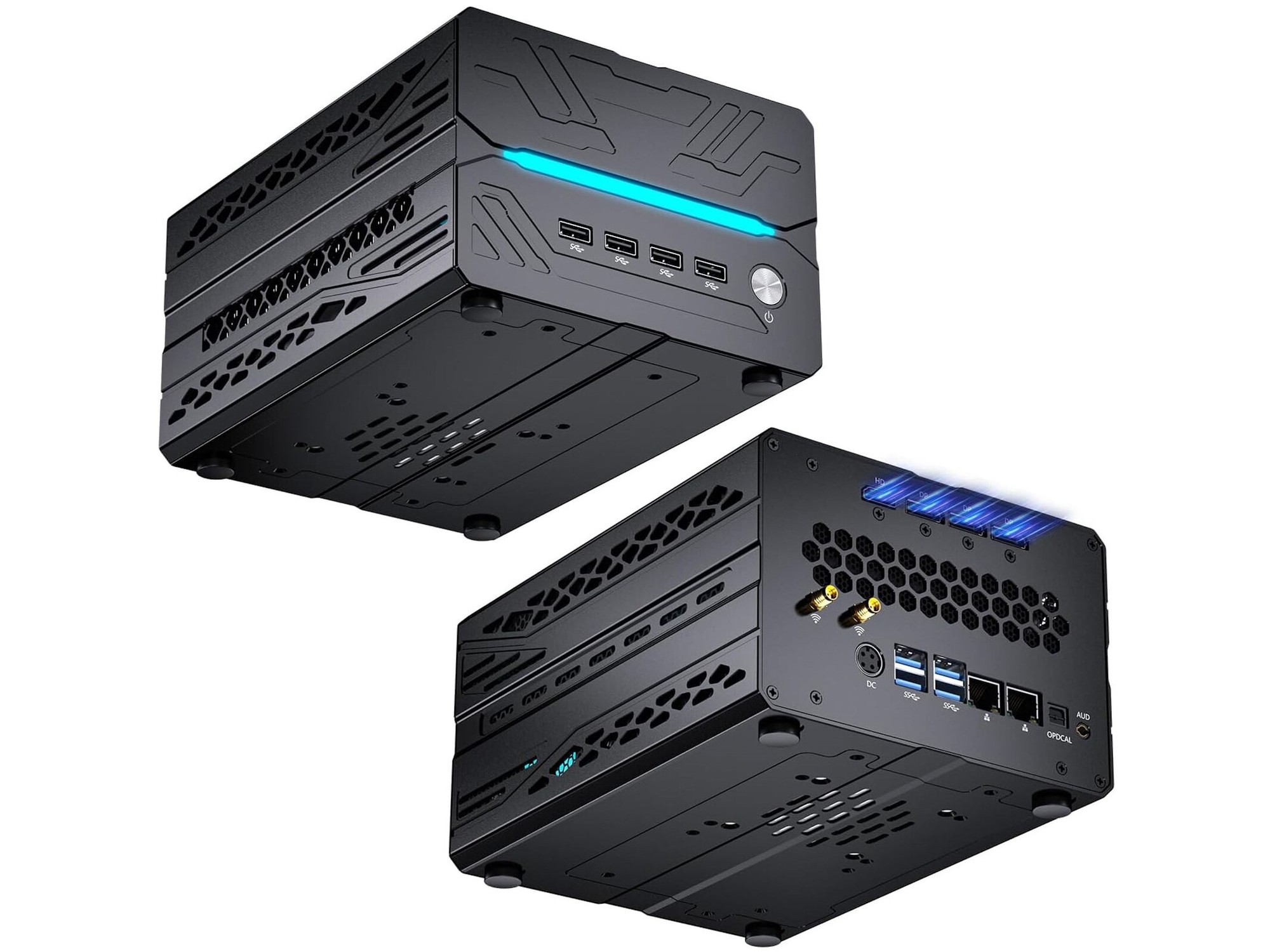 Mini PC nhỏ xíu mà cấu hình khủng tận Intel Core i9 14900F, chiến game phết đấy, RAM khủng 64GB, SSD xịn 4TB luôn