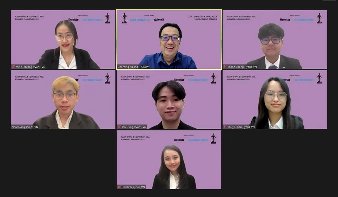 Gen Z Việt làm nức lòng tại Cuộc thi Chiến lược kinh doanh khu vực Đông Nam Á và Trung Quốc