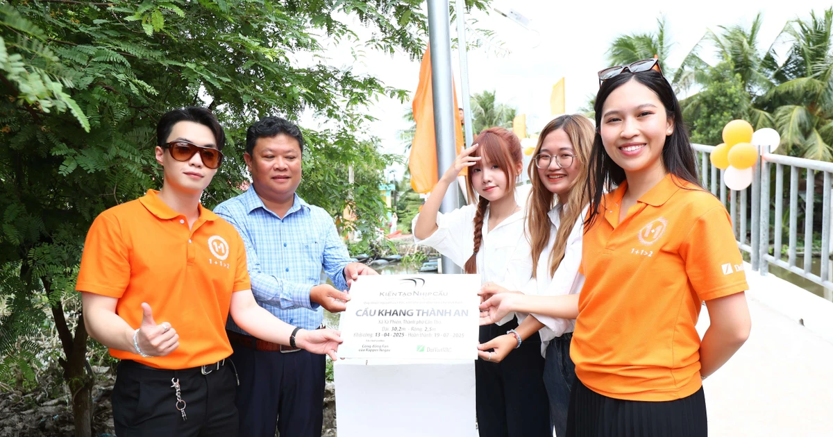 Gen Z chung tay xây cầu cho quê hương: Cầu Khang Thành An tại xã Xà Phiên chính thức hoàn thành rồi nè! ✨