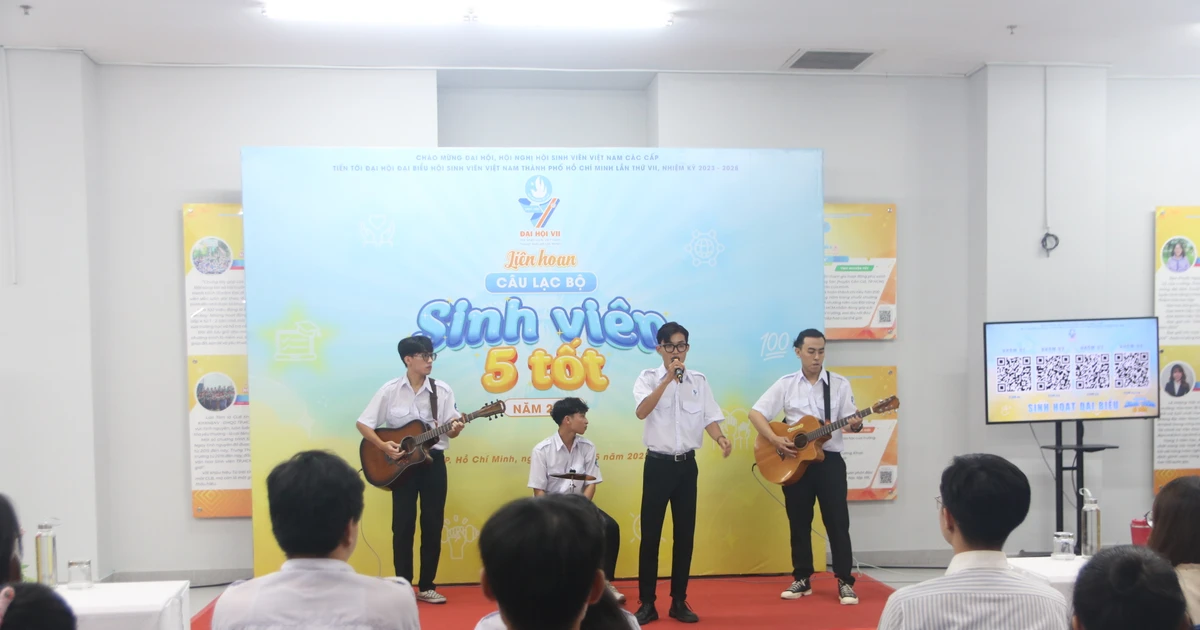 Liên hoan Câu lạc bộ 'Sinh viên 5 tốt': Nơi hội tụ và gắn kết các bạn trẻ Sài Gòn