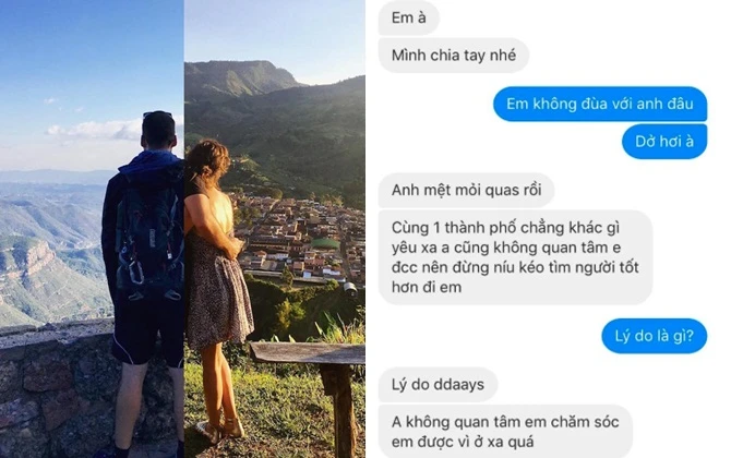 Từ Cầu Giấy sang Long Biên cũng gọi là yêu xa hả trời?