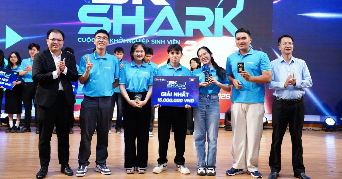 35 đội sinh viên cháy hết mình tại sân chơi khởi nghiệp 'BK SHARK 2026'