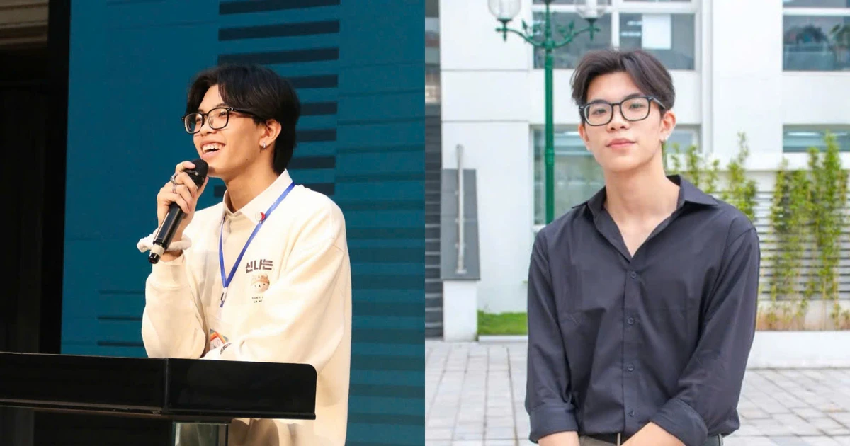 Chu Đức An – Gen Z tài năng Học viện Ngoại giao lên sóng tại diễn đàn giáo dục quốc tế, đỉnh thật sự!