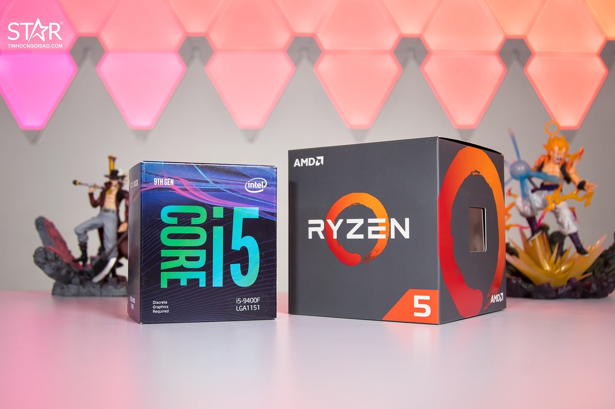 Intel i5 9400F vs AMD Ryzen 5 2600: Chọn team nào cho đã?