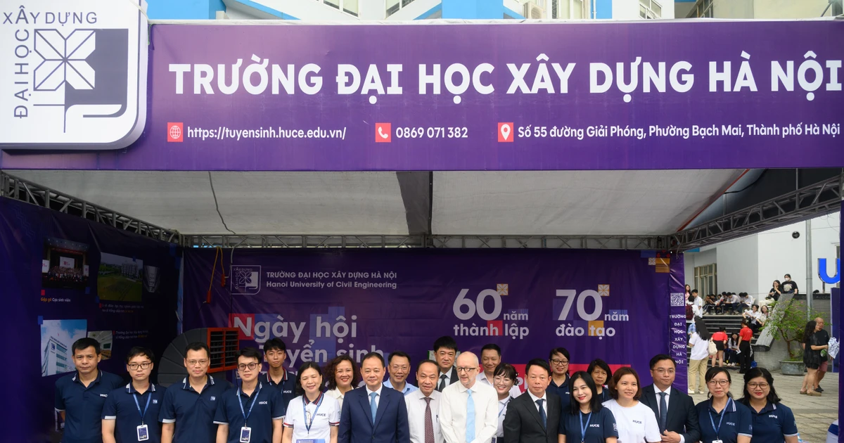 ĐH Xây dựng Hà Nội tuyển sinh 2026: Mở rộng đào tạo các ngành hot gắn với công nghệ và chuyển đổi số