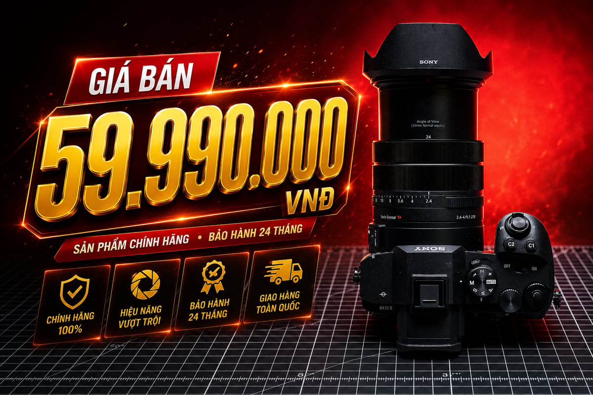 Sony RX10V chính hãng lên kệ rồi anh em ơi – giá chát vãi!