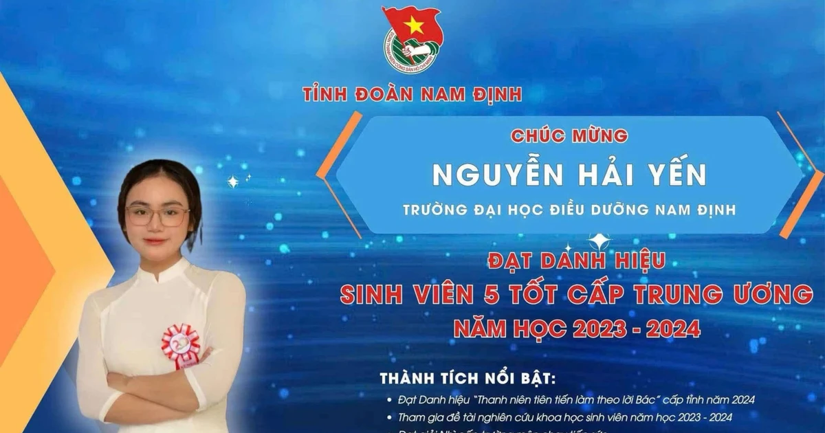 Gái xinh Thái Bình chinh phục danh hiệu Sinh viên 5 tốt cấp TW: Câu chuyện truyền cảm hứng mạnh mẽ! ✨