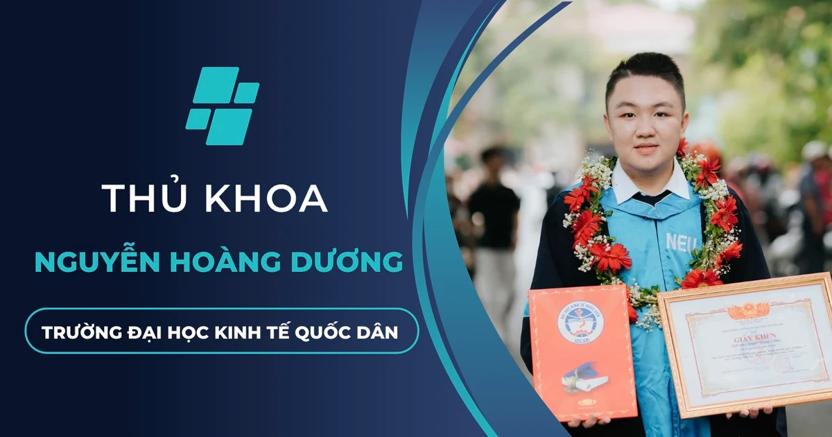 Thủ khoa toàn khóa 62 của Trường Đại học Kinh tế Quốc dân khiến ai cũng phải trầm trồ ✨