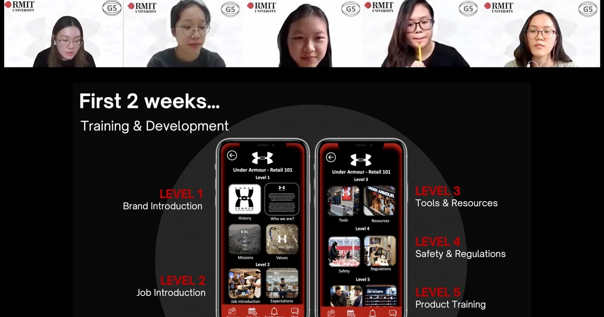 Gen Z RMIT xịn xò giành giải Ba Hackathon khu vực về HR, đánh bại 28 đội khắp Singapore