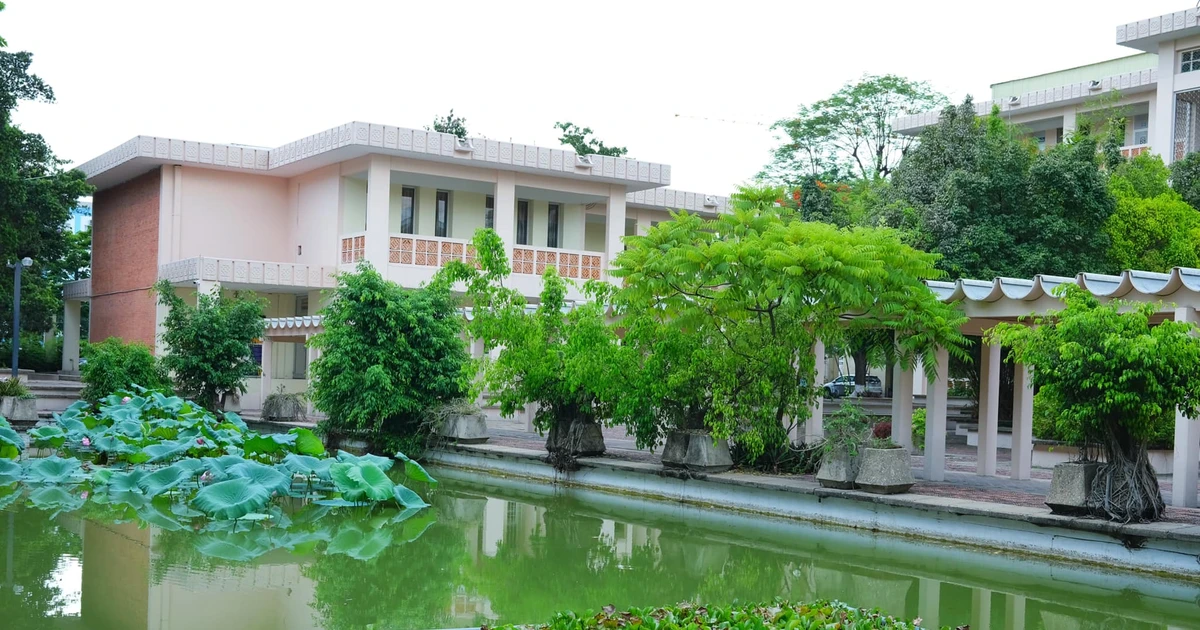 Giảng đường đại học đẹp quá trời quá đất, nhìn mê luôn á ✨